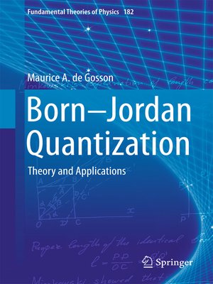cover image of Born-Jordan Quantization